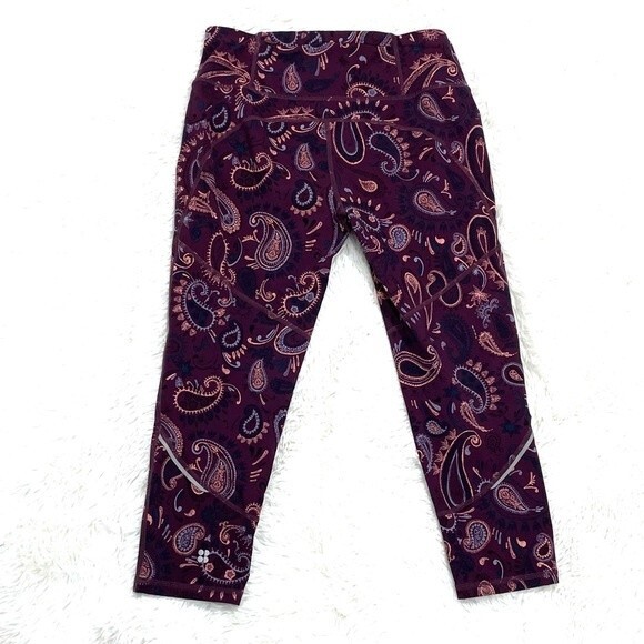 SWEATY BETTY The Power Cropped Paisley Leggings - Picture 7 of 10
